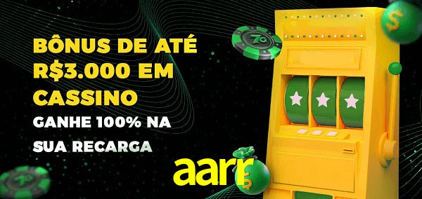 aarr melhor bônus de depósito